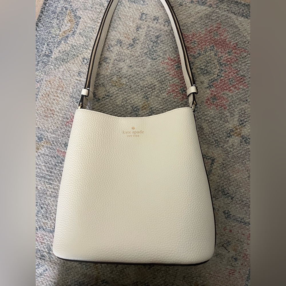 Kate Spade White Leather Shoulder Bag